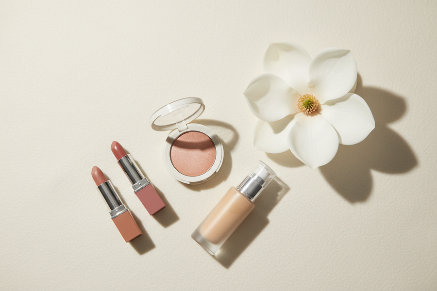 Flawless base, radiant glow — discover foundations, blush, highlighter and more for your perfect canvas.