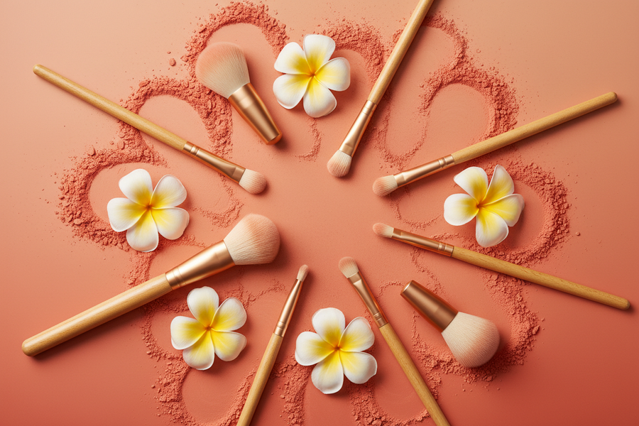 Professional brushes, blending sponges and applicators — the tools behind every flawless finish.